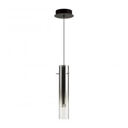 Odeon light 5062/5L PENDANT ODL24 317 черный/темн.хром/металл/стекло Подвес LED 5W 3000K SHINY  - 1 купить